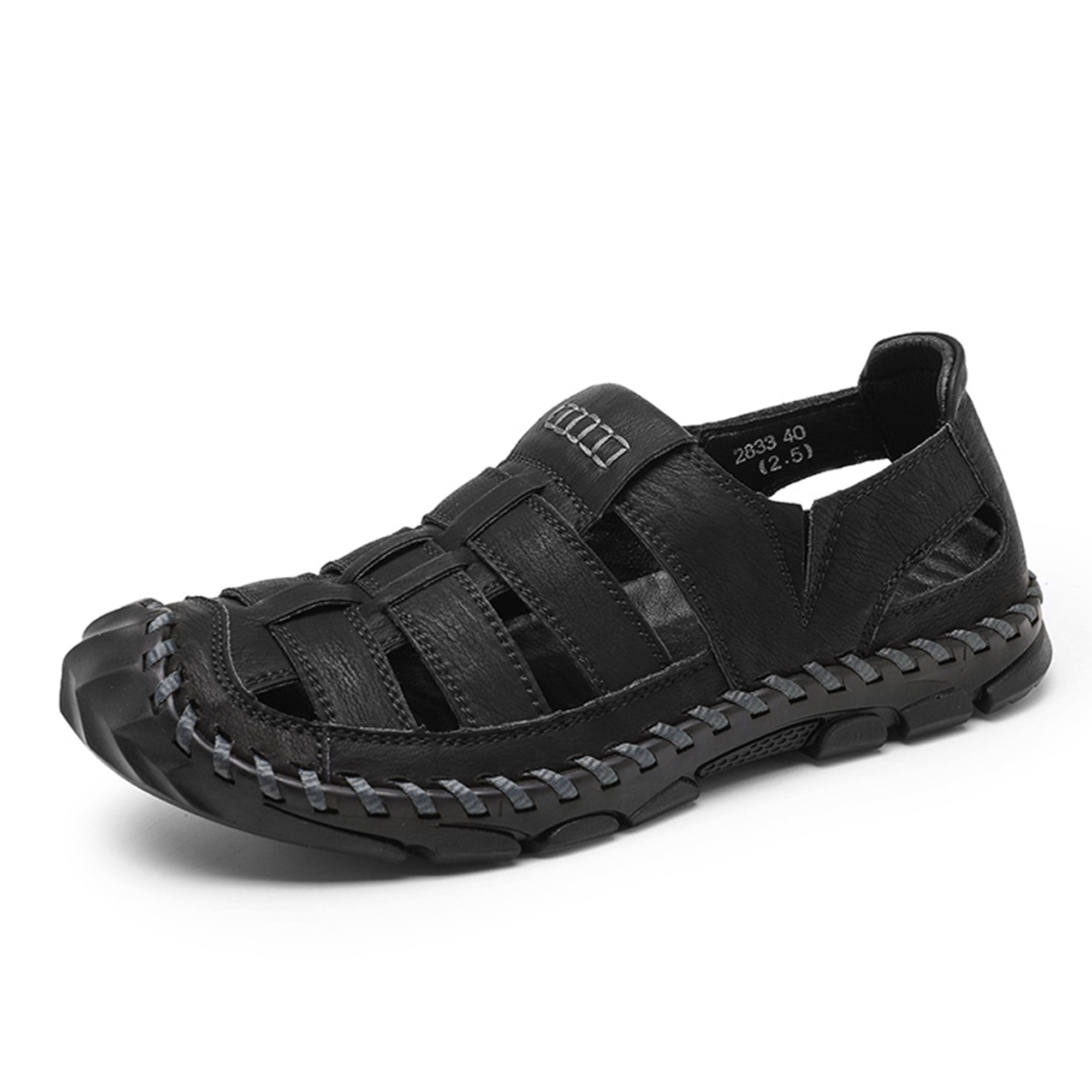 Lopsie STREAMNATURE Mens Closed Toe Sandals Sport Sandals Casual womens-next-sand-closed-toe-espadrille-low-wedges-natural-closed