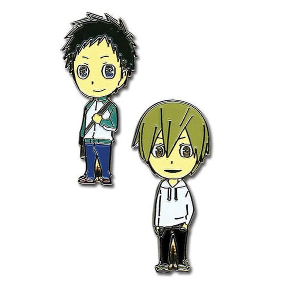 Pin Set - Durarara - New Midado & Masaomi (Set of 2) Anime Licensed ge6816