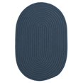 thumbnail image 1 of Colonial Mills Rug BR57R096X096 Boca Raton - Lake Blue 8 ft. round Braided Rug, 1 of 1
