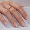 thumbnail image 3 of BTArtbox Press On Nails - Vanilla Cream, Short Square, 2-Week Wear, Easy-to-Apply, 32 Count All-in-One Kit, 3 of 8