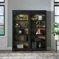 thumbnail image 2 of Meritage 2 Piece Bunching Bookcase - Aged Charcoal, 2 of 9