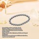 thumbnail image 4 of Pulsera De Terahercios, Pulsera De Piedra Energética De 8 Mm, Suave, Reduce La Inflamación Para Salidas Diarias En Interiores, 4 of 7