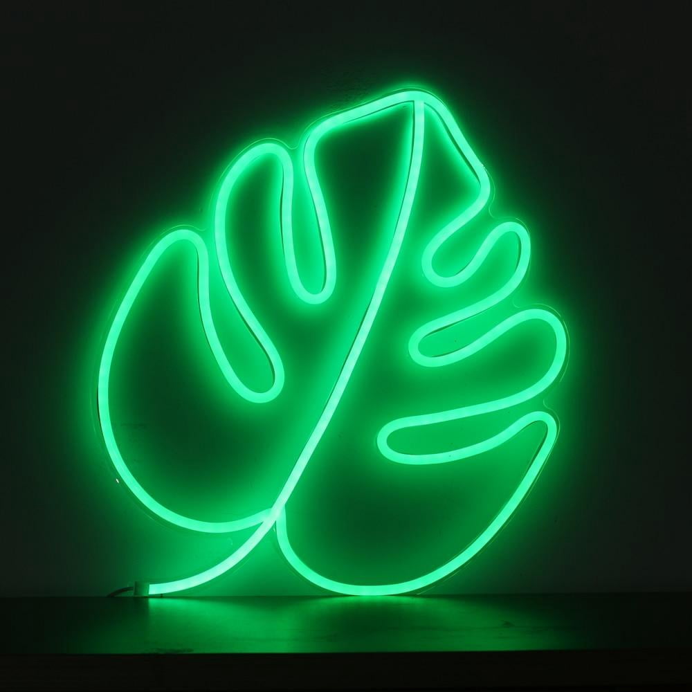 Monstera Leaf Led Neon Sign