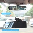 thumbnail image 4 of Espejo retrovisor Universal para coche espejo panorámico antideslumbrante para bebé con Ehuebsd ventosa 98 pulgadas, 4 of 9