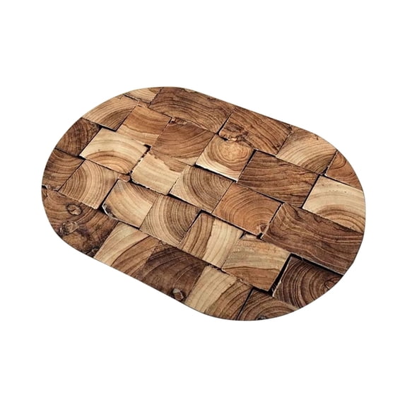 Tarmeek Diatomaceous Earth Bath Mat Quick Dry Stone Mat Non-Slip Water Absorbent 40x60cm 16x24 inch for Bathroom Kitchen Counter Washable
