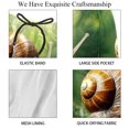 thumbnail image 4 of luoweisi Men's Beach Shorts Quick Dry Swim Trunks with Mesh Lining Snails XL, 4 of 5