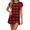 thumbnail image 2 of LEKWK Two Piece Skorts Outfits for Women Short Sleeve Top and Golf Skirt Modest Matching Athletic Sets for Tennis Running Workout Preppy Sporty Activewear, 2 of 6