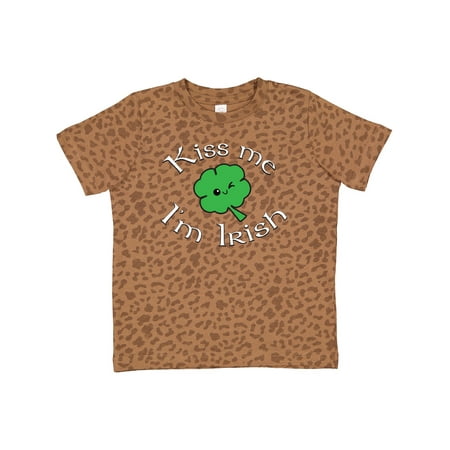 

Inktastic Kiss Me I m Irish Gift Toddler Boy or Toddler Girl T-Shirt