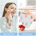 thumbnail image 7 of SKYSONIC Cute Cartoon Clouds Washcloths, 2 PCS 12 X 12 Inches Cotton Wash Cloths, Highly Absorbent and Soft Face Towels for Bathroom,Gym,Hotel and Spa, 7 of 7