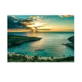 thumbnail image 2 of Cartel de fondo de acuario Sunnimix Hermoso paisaje de sol 122x46cm, 2 of 8