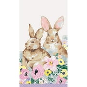 Watercolor Easter Bunny Paper Guest Napkins, 7.75 x 4.5in, 20ct