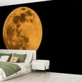 thumbnail image 2 of Peel and Stick Wallpaper Giant supermoon Modern Art Wall Mural Decor Self Adhesive and Removable 69in x 98in, 2 of 8