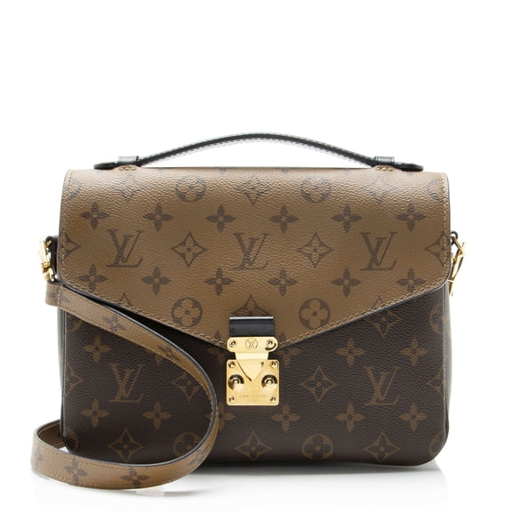 Pre-Owned Louis Vuitton Reverse Monogram Pochette Metis Shoulder Bag