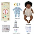 thumbnail image 5 of RSG 17-inch Reborn Baby Dolls, Newborn Baby Dolls Soft Cloth Body with Heartbeat and Sound for Age 3+, 5 of 7