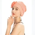 thumbnail image 5 of Chemo Caps Headwear for Women Turbans Beanies Flowers Hats Headwrap for Cancer Patient Hair Loss, 5 of 7