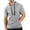 Grey, variant on COOFANDY Gym Hoodie for Men Workout short sleeve hoodies Pullover athletic muscle fit hooded sweatshirts