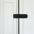 thumbnail image 2 of 2 Sets Hasp Latch Padlock Latch Barn Door Latch Fence Hinge Lock For Outdoor Gate, 2 of 8