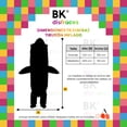 thumbnail image 4 of Disfraz Inflable De Halloween Shark Tiburón Premium Toda Ocasión Bk Disfraces  Talla Medina Modelo Azul, 4 of 9