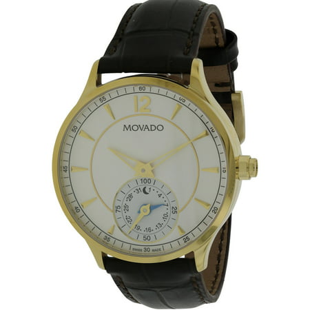 Movado Circa Motion Leather Smartwatch Mens Watch 0660008