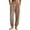 Coffee, variant on Bibifish Womens Waffle Knit Jogger Pants High Waisted Drawstring Elastic Waist Ribbed Ankle Cuffs Lounging Pants With Pockets