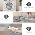 thumbnail image 6 of IsecretJoy Washable Kitchen Rugs Sets of 3, Non Slip Kitchen Mats for Floor Waterproof & Stain Resistant Runner Rug for Kitchen, Laundry Room, Hallway, 6 of 11