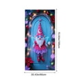 thumbnail image 3 of Costeam 35 X 72 Inch 3D Visual Christmas Santa Claus Door Cover Curtain, Holiday Door Decoration, Enhances Xmas Entryway Atmosphere, Suitable For Home Holiday Spaces, 3 of 8
