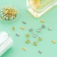 thumbnail image 4 of 180 Ball Post Earring Studs with 200 Butterfly Earring Backs, Round Ball Ear Pin with Loop, Earrings Supplies Earring Backs & Findings Earrings Supplies for DIY Jewelry Earring Making, 4 of 7