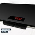 thumbnail image 4 of Pet Scale for Large Dog, Veterinary Scale With Non-Slip Mat, Platform Scale, Weight Capacity Up to 220lbs, With Tare/Hold, 31.5X 19.7 Inches, Size L, Black, 4 of 7