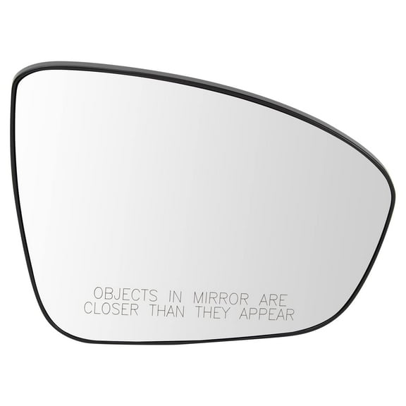 TRQ Exterior Side View Door Mirror Glass Heated RH for Nissan Altima New MGA04030