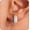 silver chunky, variant on Hoop Earrings for Men | 14K Gold Plated Cartilage Huggie Earrings, Hypoallergenic Lightweight CZ Inlaid for Sensitive Ears