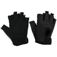 thumbnail image 1 of Guantes de pesca Uxcell transpirables sin dedos para protección solar para hombres y mujeres, negro (tamaño XL), 1 of 6