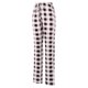 thumbnail image 4 of Pantalones de pijama de franela para mujer CenturyX, con cuadros de búfalo, para dormir, para estar en casa, color gris, talla L, 4 of 7