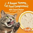 thumbnail image 5 of Purina Friskies Lil' Soups Chicken in Tuna Broth, Wet Cat Food, 1.2 oz Tubs, 8 Pack, 5 of 12