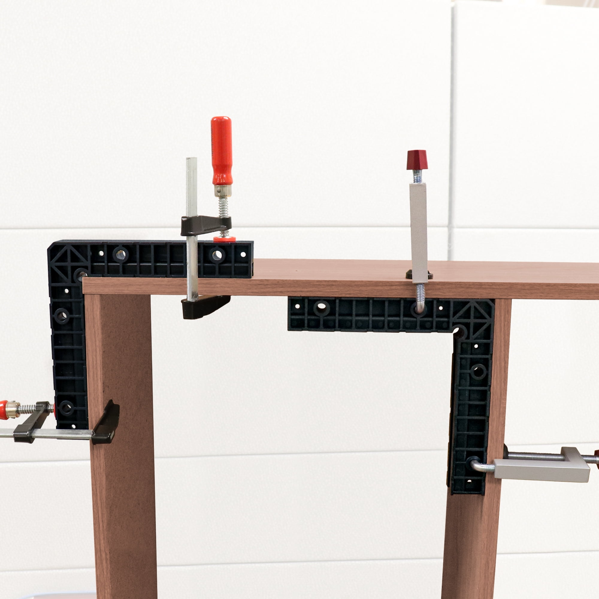 Milescraft 4011 8" Clamp Squares - 90 Degree Corner Clamp, Positioning/Assembly Squares for Pictures Frames, Boxes, Etc