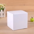 thumbnail image 3 of EeaseCA 30pcs White Gift Boxes Square Packaging Box Foldable Gift Case Paper Storage Box Container for Craft (10x10x10cm), 3 of 7