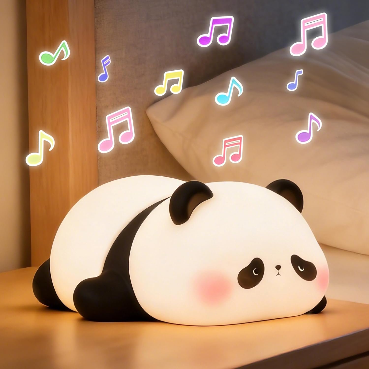 Panda Night Light with White Noise, Sound Machine for Baby Toddler