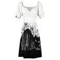 thumbnail image 4 of Garden Cat in Black and White Sleeveless Dress clothing women summer 2024, 4 of 6