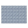 thumbnail image 1 of Navy Blue Cutting Board, Traditional Ikat Pattern Retro Style Composition Damask Inspired, Decorative Tempered Glass Cutting and Serving Board, Large Size, Blue White, by Ambesonne, 1 of 1
