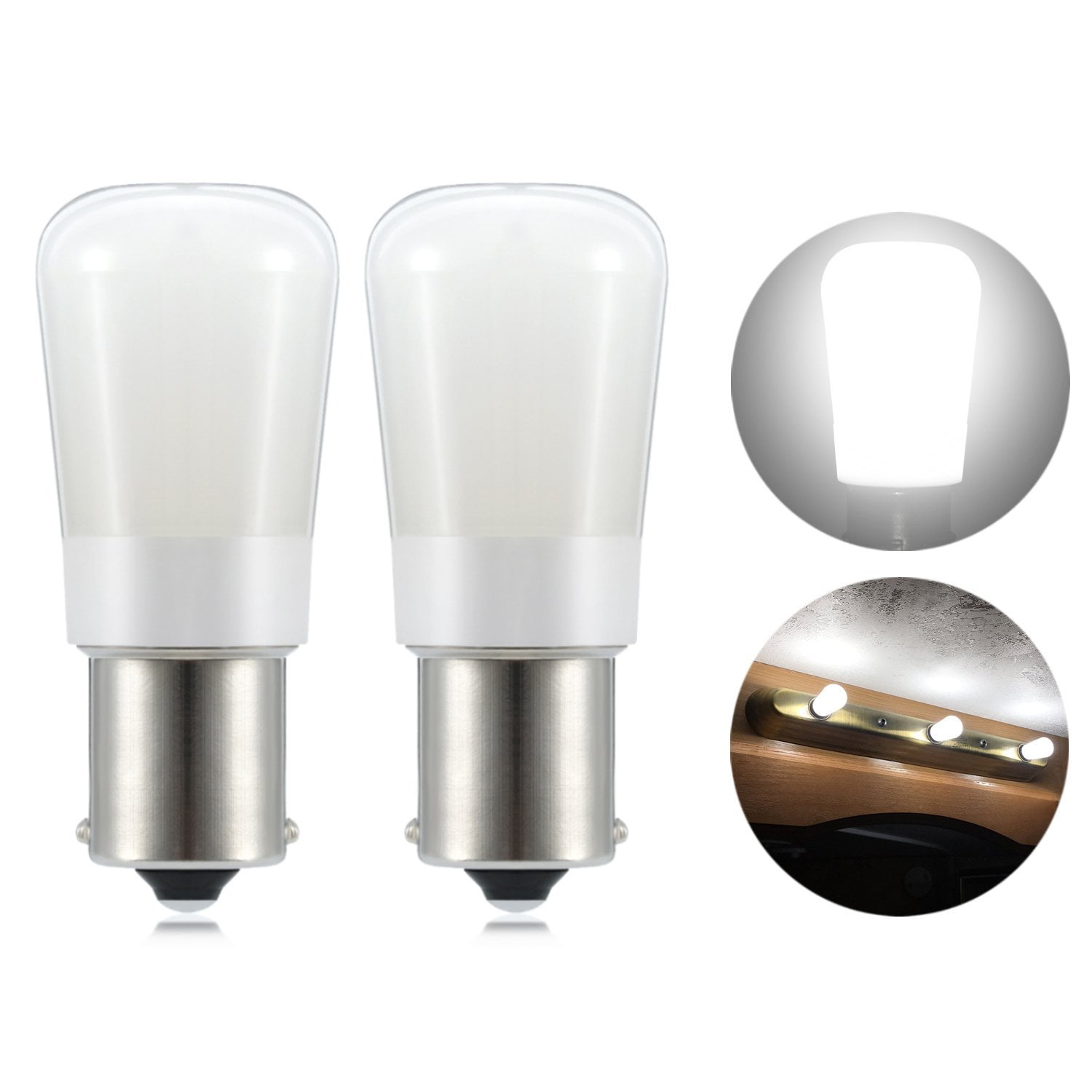 Kohree 1156 Vanity Light Bulb Replacement 20 99 1141 Ba15s Led 12v Or 24v For Rv Camper Trailer Etc