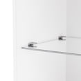 thumbnail image 4 of Tempered glass shelves - Adjustable LED brightness - Living room media center - Tidy cable environment, 4 of 6