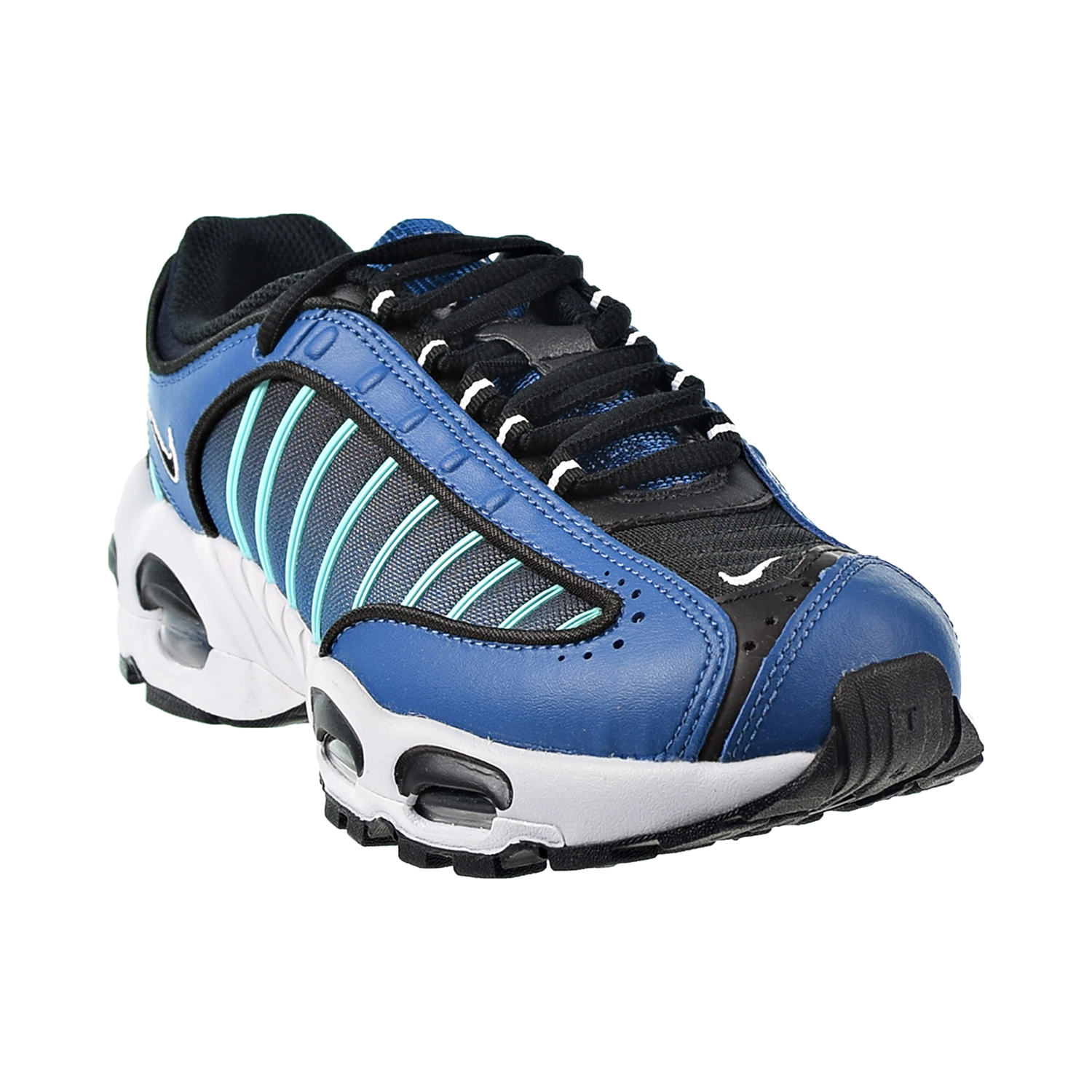 Nike Tailwind IV Big Kids Shoes Industrial Blue-Pure Platinum-White bq9810-400