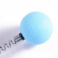 thumbnail image 4 of MERIGLARE Body Stress Relief Retractable Spring Handle Golf Ball Massage Hammer Stick Blue, 4 of 7