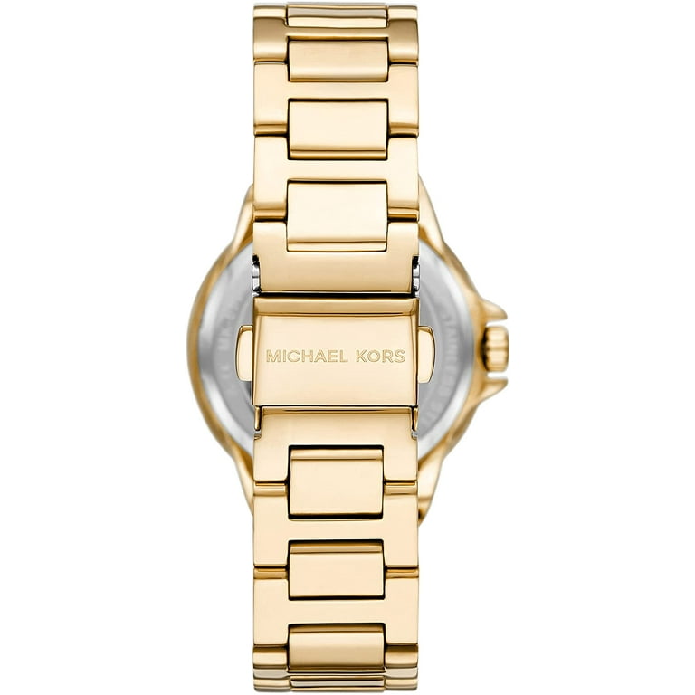 Michael Kors Women's Camille Pave Green Dial Watch - MK6981
