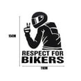 thumbnail image 3 of 5 Pcs Cool Motorcycle Funny Helmet Stickers Bikers Rocker Decal Waterproof Reflective Tape Decal for Vehicle Motorcycle Bicycle, 3 of 9