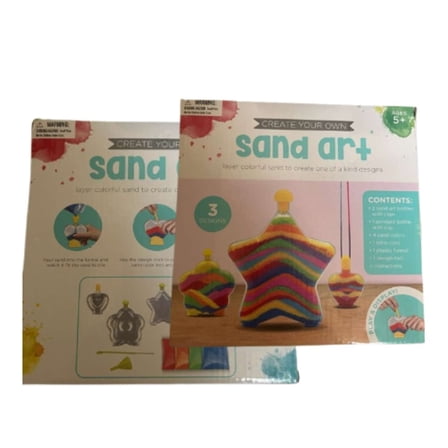 Create Your Own Sand Art Kit - Fun Craft Activity for Kids | Layer Colorful Sand & Make Unique Designs