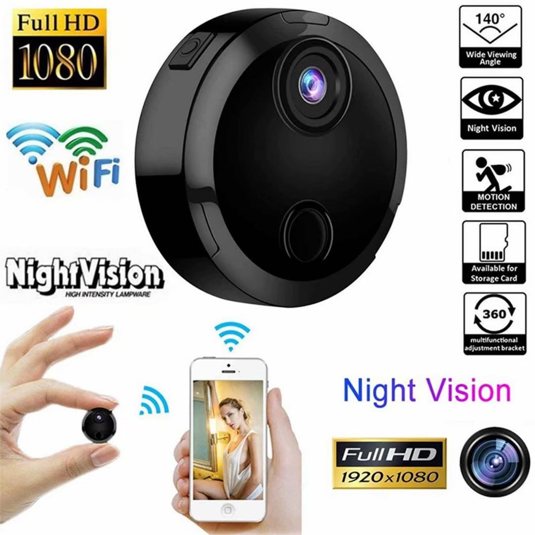 USB 1080P Hidden Camera,WiFi Mini Spy Camera Night Vision Video
