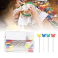 thumbnail image 4 of 50Pcs Sewing Pins With Ball Head Colorful Patchworks Quilting Pins Sewing Straight Pins Colorful Straight Pins, 4 of 8