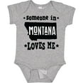thumbnail image 3 of Inktastic Montana Someone Loves Me Boys or Girls Baby Bodysuit, 3 of 5