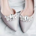 thumbnail image 3 of Pretyzoom 1Pair Banquet Shoe Buckle Durable Multi Color Crystal Clip for Flats Pumps, 3 of 7