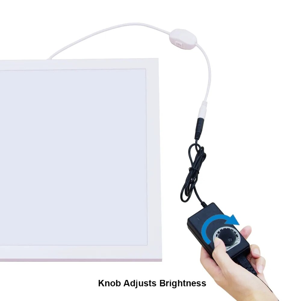 Panneau de Lampe Inférieur Sans Ombre 3m LED Éclairage de Studio Sans Ombre